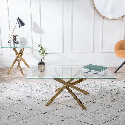 Glass Living Room Furniture